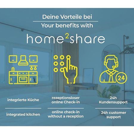 Moderne Apartments Im Herzen Der Stadt I Private Tiefgarage Mit Ladesaeulen I Home2Share Ibbenbüren Dış mekan fotoğraf
