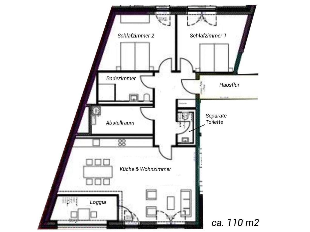 Moderne Apartments Im Herzen Der Stadt I Private Tiefgarage Mit Ladesaulen I Home2Share Ibbenbüren Dış mekan fotoğraf